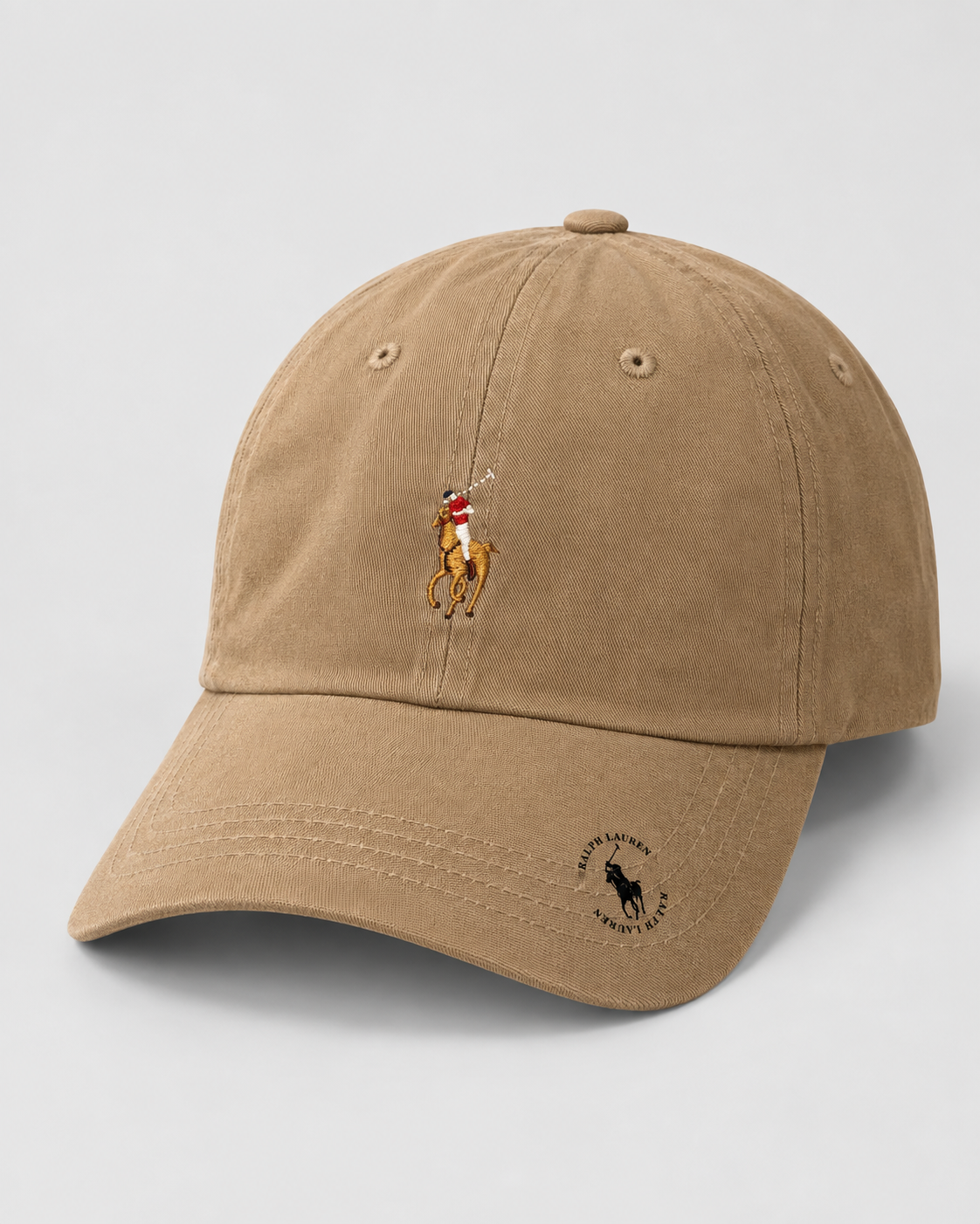 Boné Ralph Lauren - Bege Poney Colorido