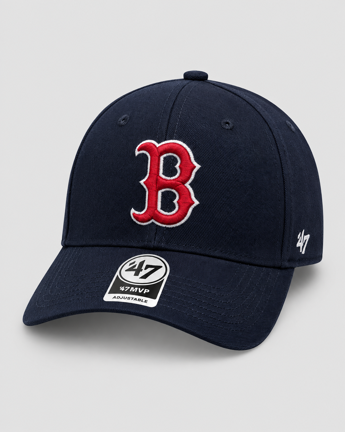 Boné '47 Brand - Boston Red Sox - Azul Marinho Com Vermelho
